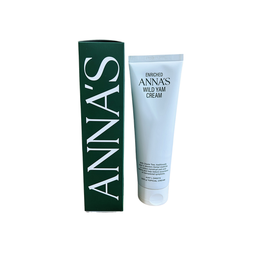 Anna's Wild Yam Cream 100g tube and green packaging box — original 1997 Australian formula